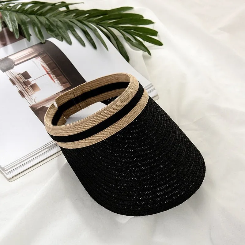 Wide Brim Visor With Multiple Color Options