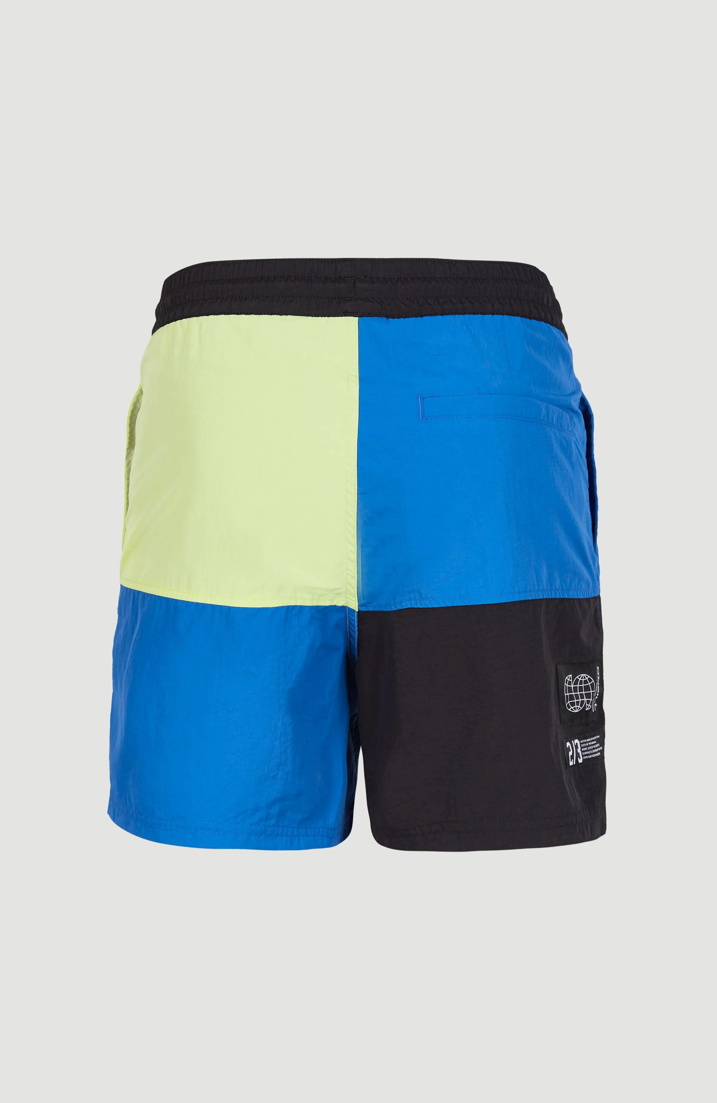 Wilder Colourblock 16'' Swim Shorts | Princess Blue Colour Block