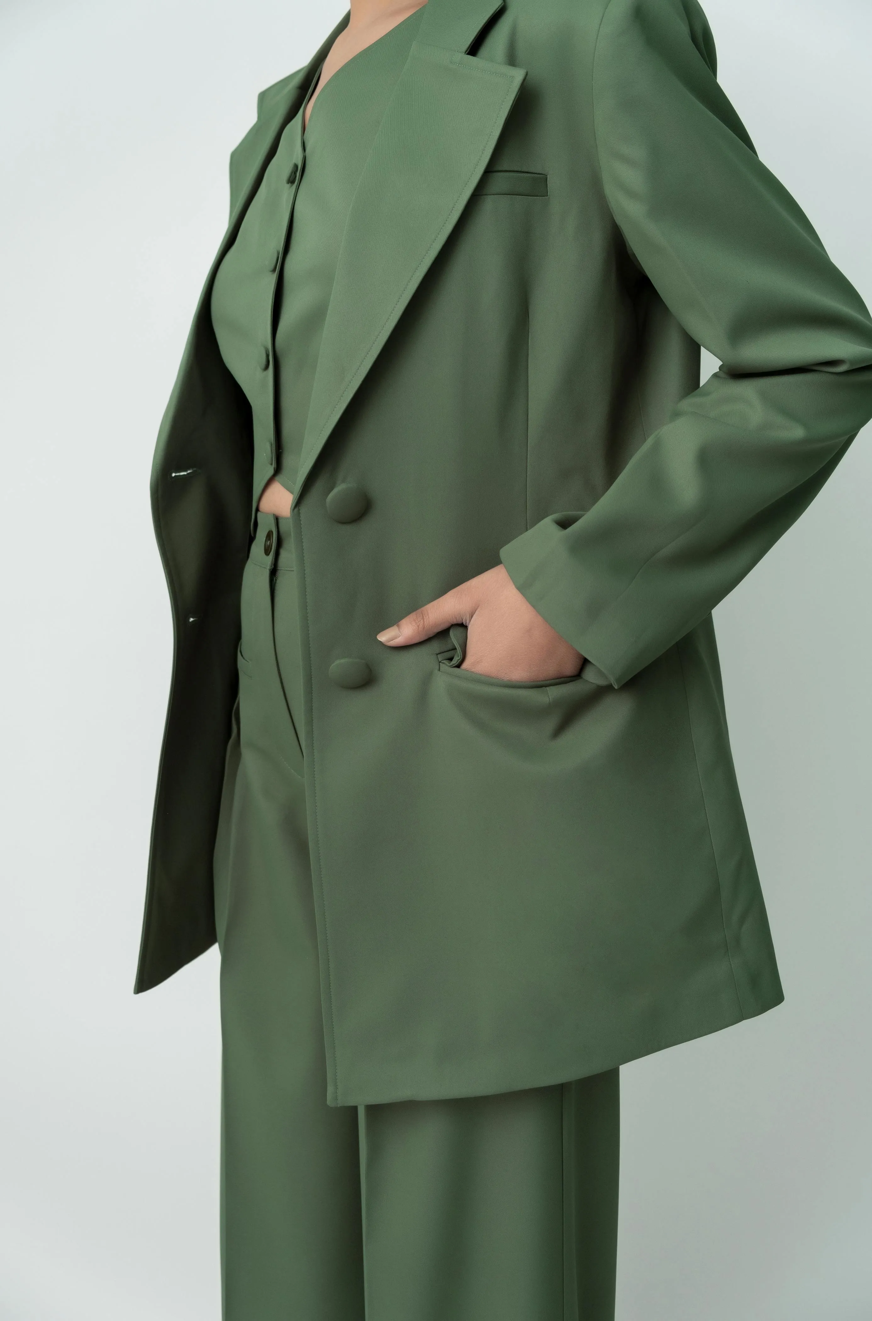 Women's Formal Oversized Tailored Blazer