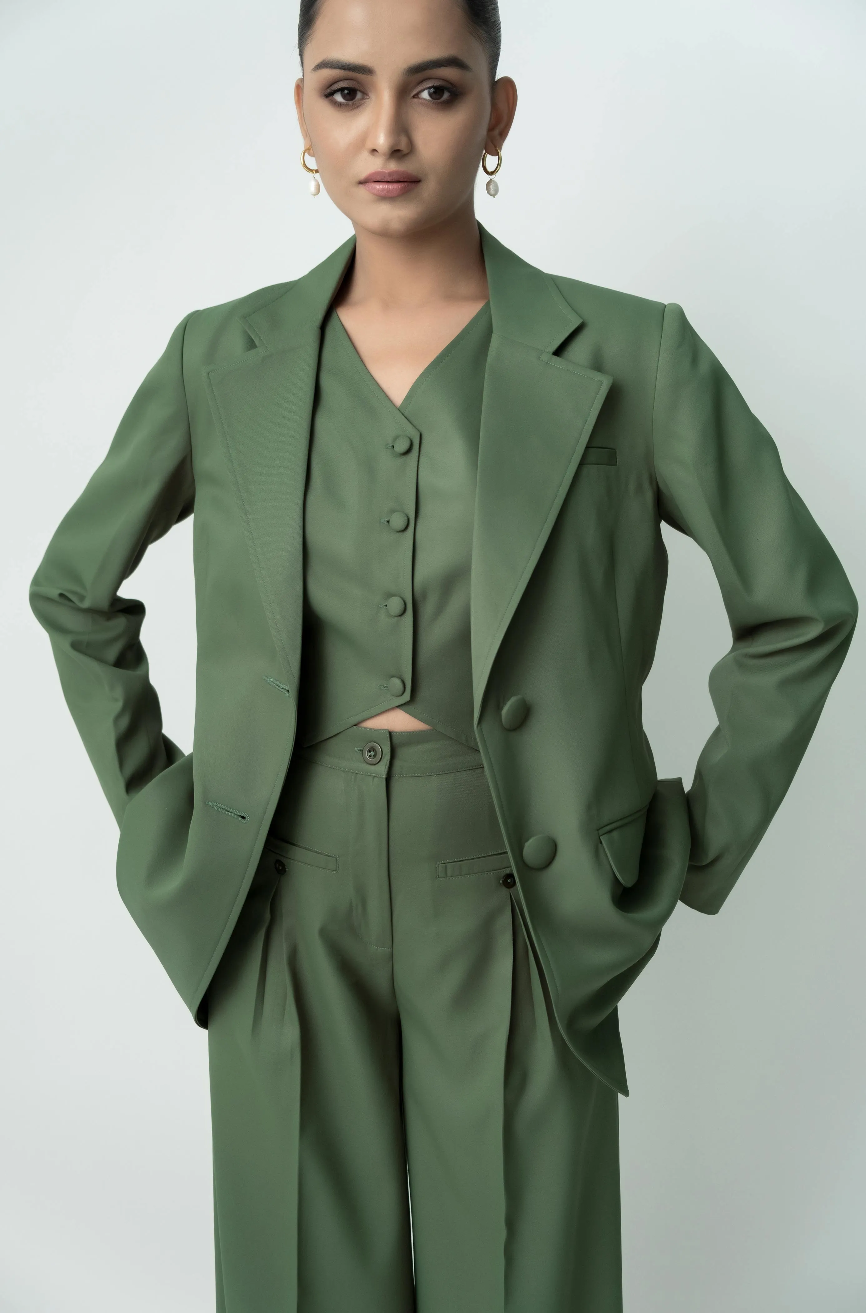 Women's Formal Oversized Tailored Blazer