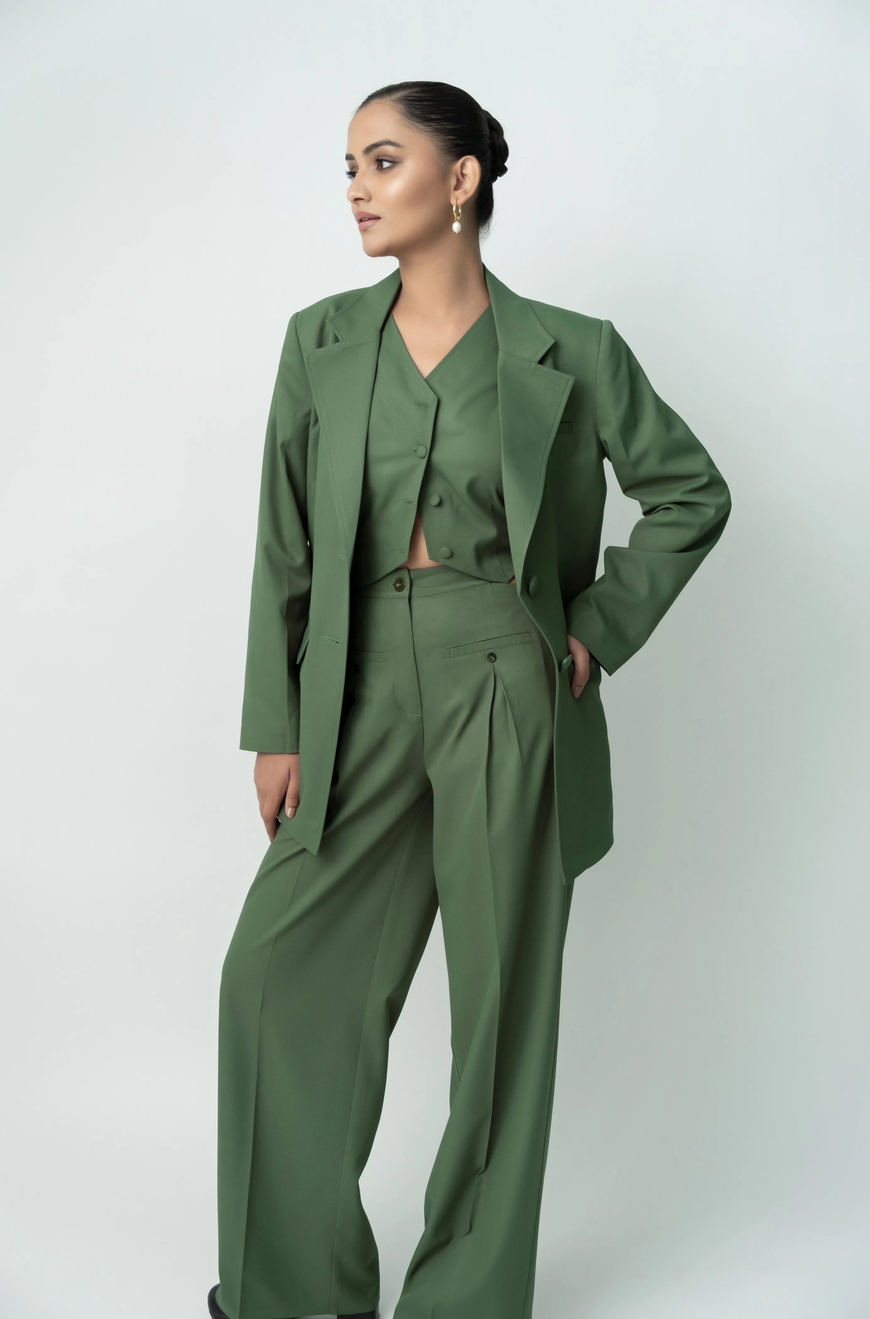 Women's Formal Oversized Tailored Blazer