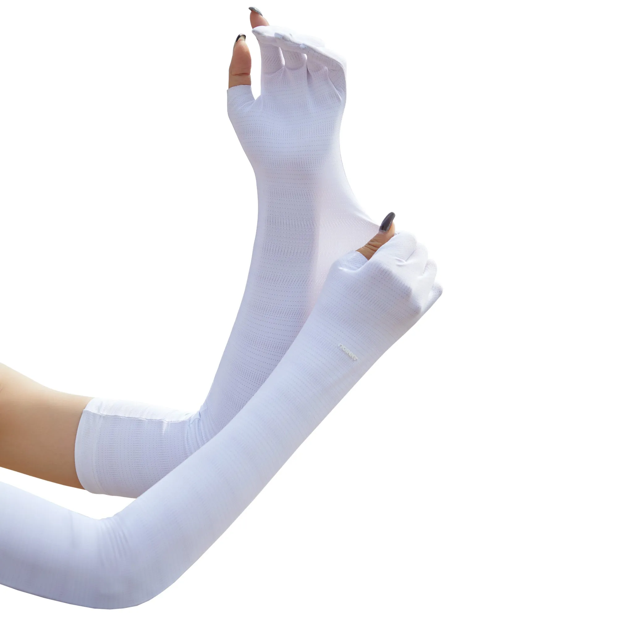 Women's UPF50  UV Cooling Ice Silk Arm Sleeves