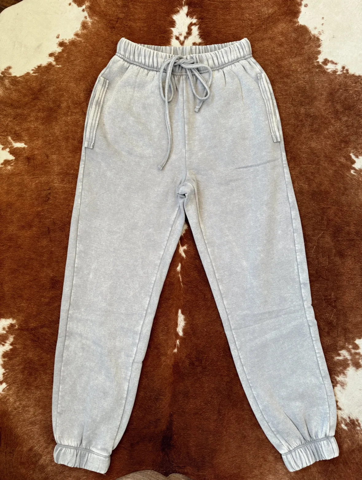 Zenana Cuffed Sweatpants