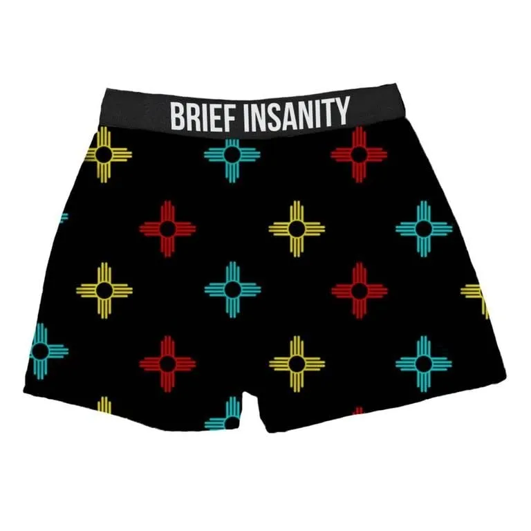 Zia Symbol Pattern Boxer Shorts